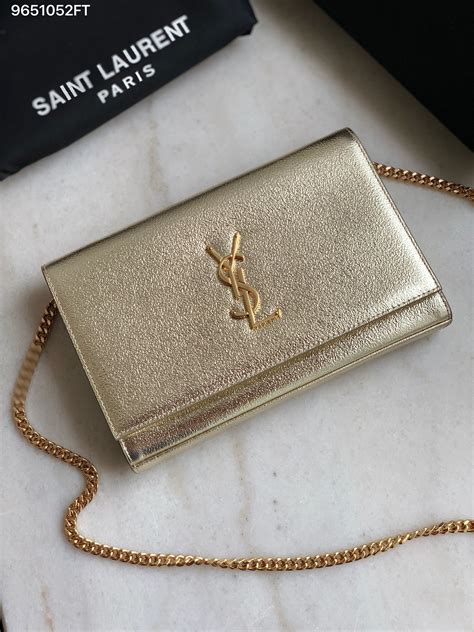 ysl glitter clutch|YSL clutch with chain.